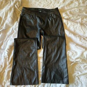 Faux Leather pants, size 6 from Wild Fable